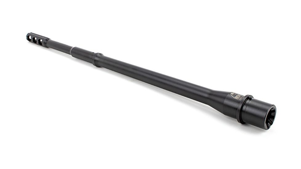 Faxon Firearms AR15 Barrel w/ Integral 3 Port Brake, 16in, 556 NATO, Gunner Profile, Black, 15A58M16NGQ-IMDB