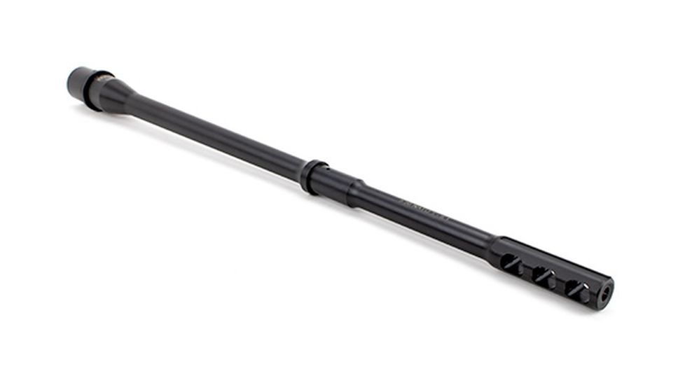 Faxon Firearms AR15 Barrel w/ Integral 3 Port Brake , 16in, 556 NATO, Pencil Profile, Black, 15A58M16NPQ-IMDB