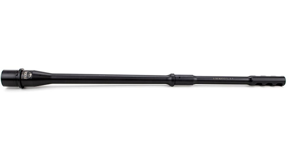 Faxon Firearms AR15 Barrel w/ Integral 3 Port Brake , 16in, 556 NATO, Pencil Profile, Black, 15A58M16NPQ-IMDB