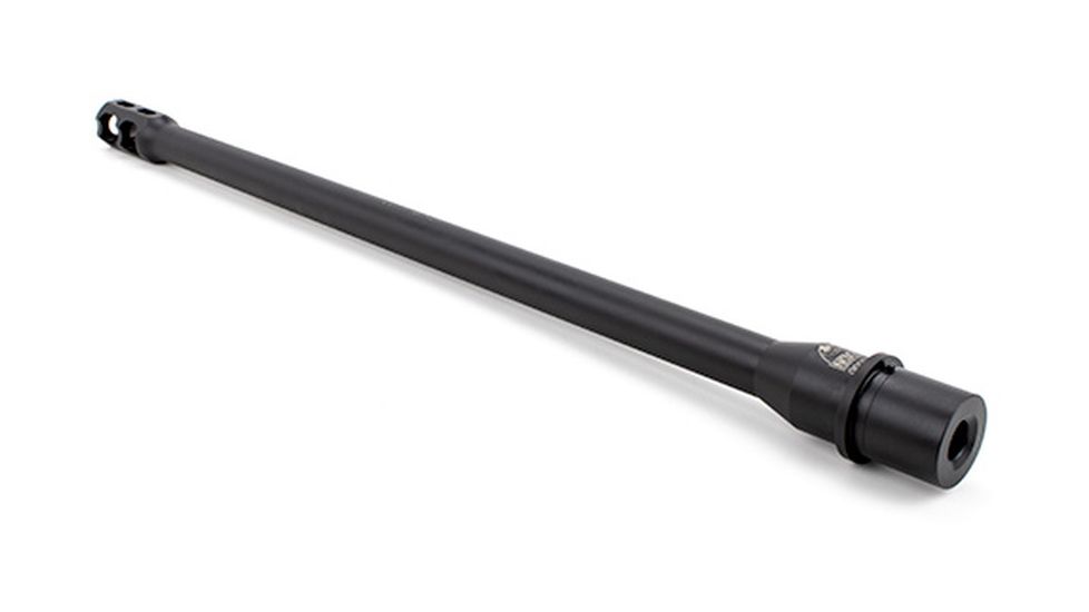 Faxon Firearms AR15 Barrel w/ Integral Muzzle Brake, 16in, 9mm, Tapered Profile, Black, 15A910N16NLQ-IMDB