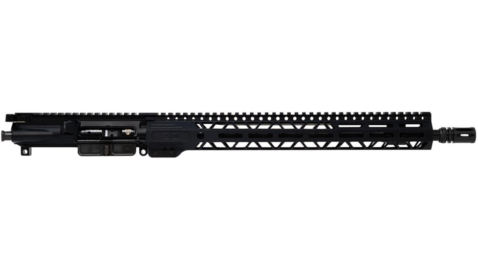 Faxon Firearms Ascent Upper Receiver with Flash Hider, 22 ARC, 16 inch Barrel, Gunner Profile, Rifle Length, 1-7 Twist, 1/2 x 28 Thread, A2 Birdcage Flash Hider, Black, FX22A116-U
