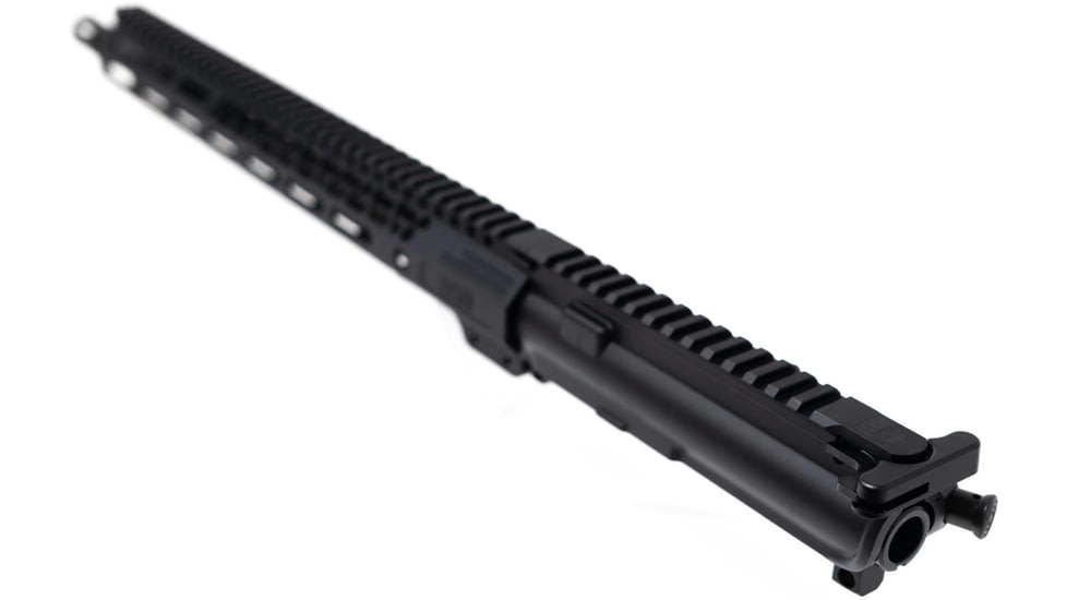 Faxon Firearms Ascent Upper Receiver with Flash Hider, 22 ARC, 16 inch Barrel, Gunner Profile, Rifle Length, 1-7 Twist, 1/2 x 28 Thread, A2 Birdcage Flash Hider, Black, FX22A116-U