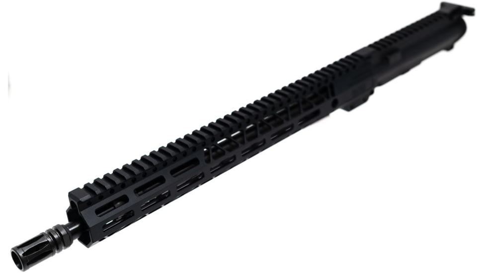 Faxon Firearms Ascent Upper Receiver with Flash Hider, 22 ARC, 16 inch Barrel, Gunner Profile, Rifle Length, 1-7 Twist, 1/2 x 28 Thread, A2 Birdcage Flash Hider, Black, FX22A116-U