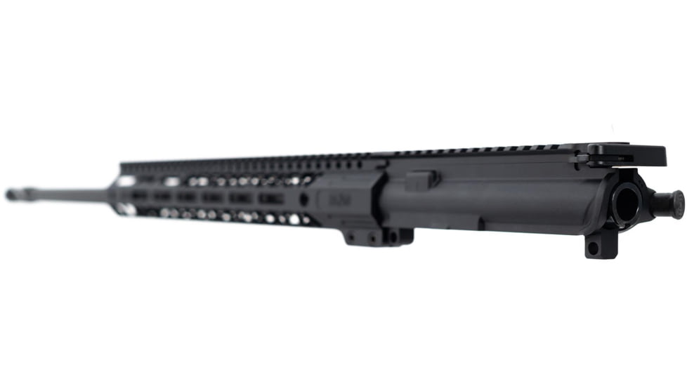 Faxon Firearms Ascent Upper Receiver with Flash Hider, 22 ARC, 24 inch Barrel, Heavy Fluted Profile, Rifle Length, 1-7 Twist, 1/2 x 28 Thread, A2 Birdcage Flash Hider, Black, FX22A124-U
