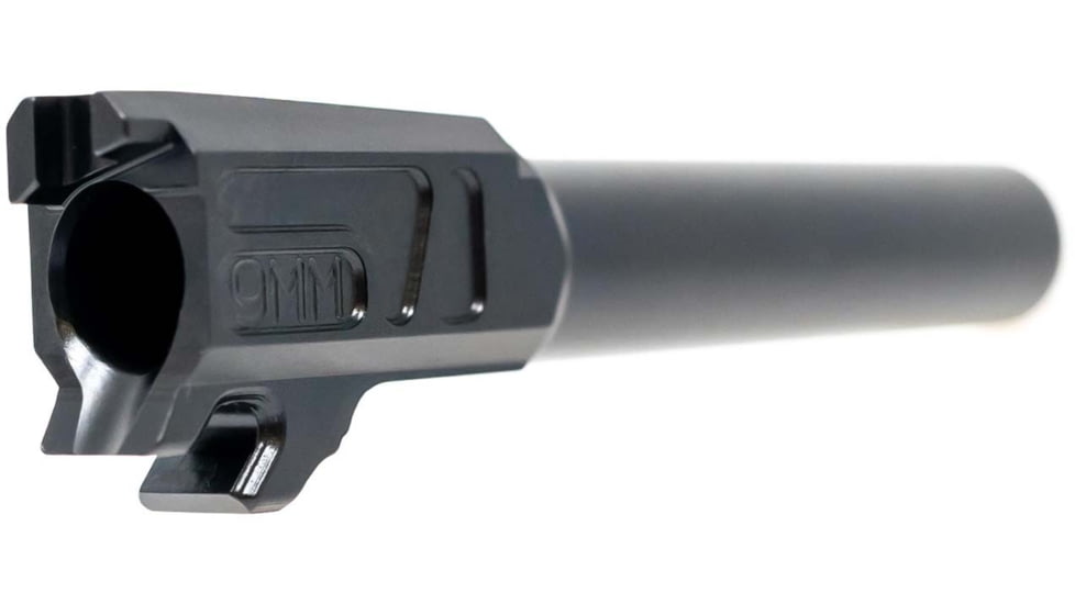 Faxon Firearms Duty Series Barrel for P365 XL, 9mm, 4150, QPQ Nitride, Non-Threaded, Black Nitride, 9mm, 365A910NXNOQ-N