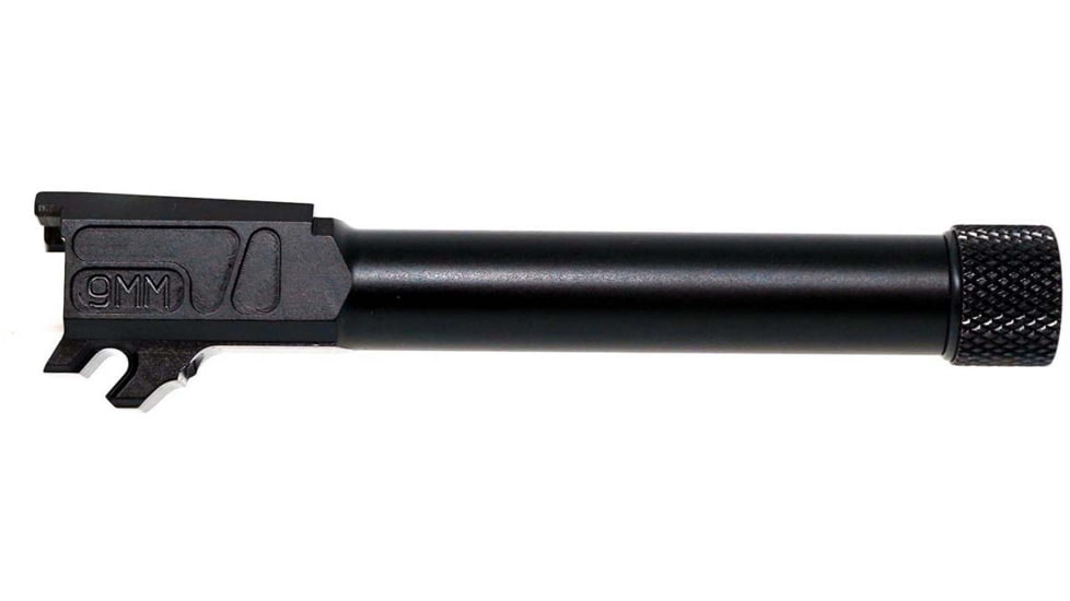 Faxon Firearms Duty Series Barrel for P365 XL, 9mm, 4150, QPQ Nitride, Threaded, Black Nitride, 9mm, 365A910NXNOQ-T