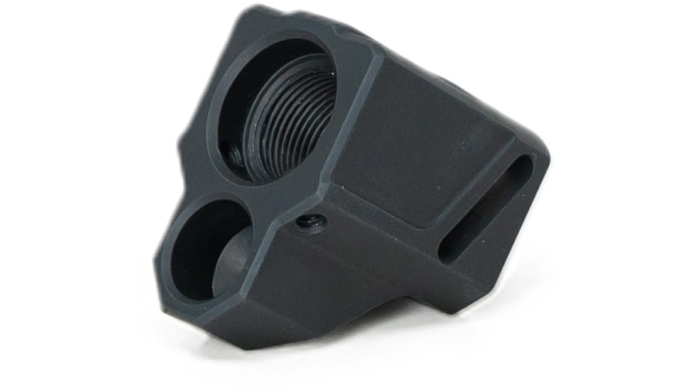 Faxon Firearms EXOS-513 Pistol Compensator, Glock and FX-19, 9mm, Black, 816341026179