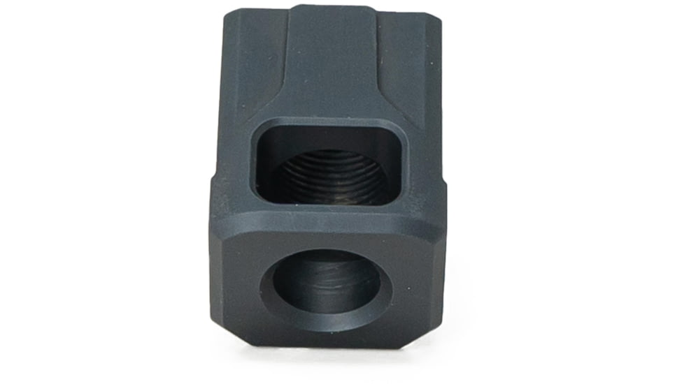 Faxon Firearms EXOS-513 Pistol Compensator, Glock and FX-19, 9mm, Black, 816341026179