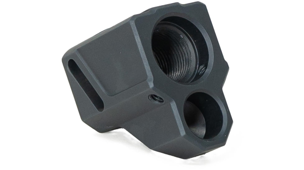 Faxon Firearms EXOS-514 Pistol Compensator, M&amp;P, 9mm, Black, 816341026186