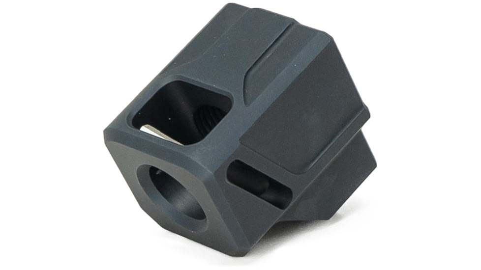 Faxon Firearms EXOS-514 Pistol Compensator, M&amp;P, 9mm, Black, 816341026186
