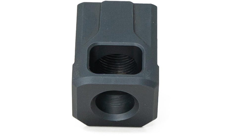 Faxon Firearms EXOS-514 Pistol Compensator, M&amp;P, 9mm, Black, 816341026186