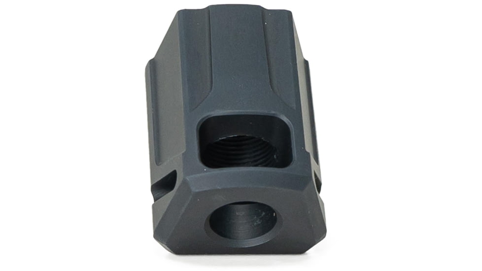 Faxon Firearms EXOS-515 Pistol Compensator, SIG P320, 9mm, Black, 816341026193