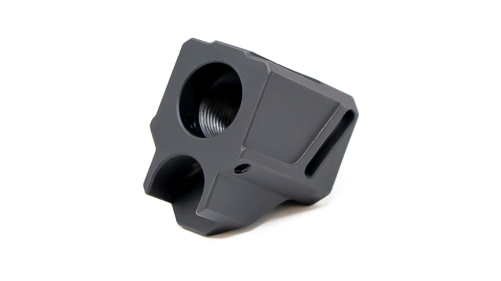 Faxon Firearms EXOS-523 Pistol Compensator, Glock 43, 9mm, Black, FF-P-A-COMP-SS-G-01
