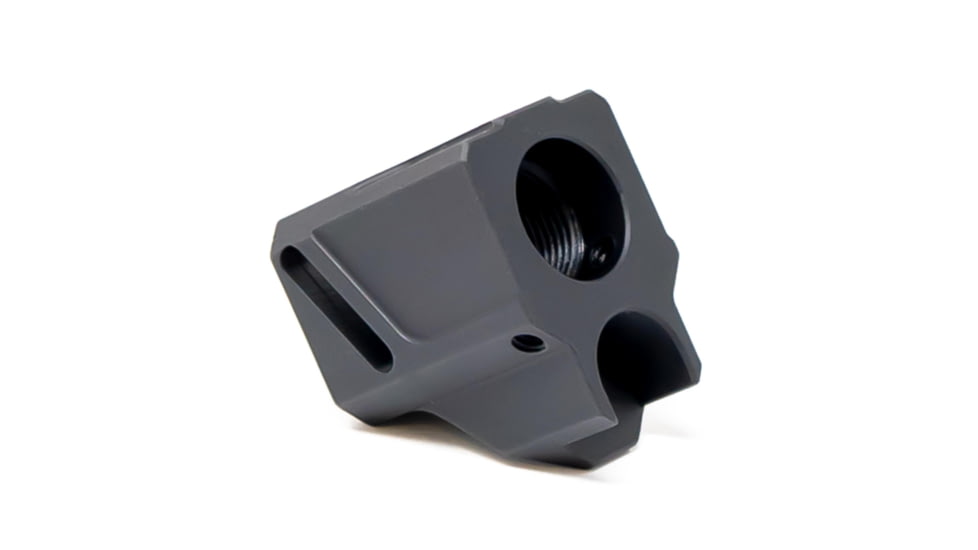 Faxon Firearms EXOS-523 Pistol Compensator, Glock 43, 9mm, Black, FF-P-A-COMP-SS-G-01