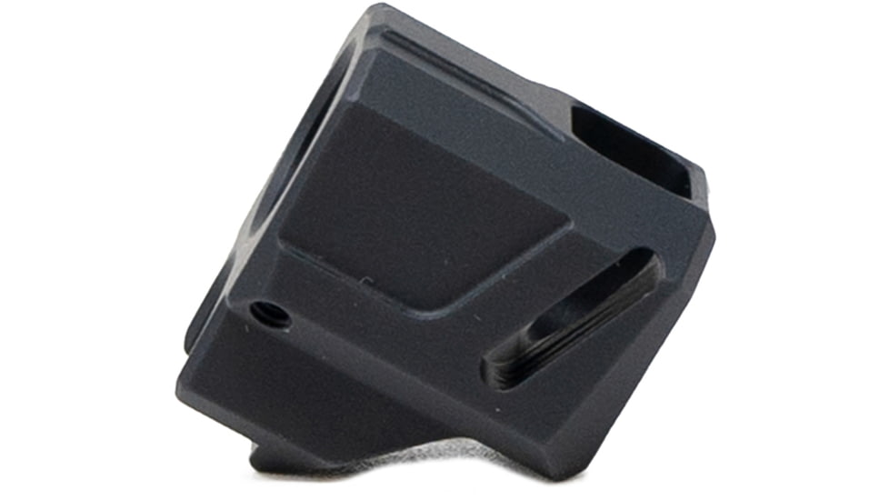 Faxon Firearms EXOS-524 Pistol Compensator, M&amp;P Shield/Shield Plus, 9mm, Black, 816341026216