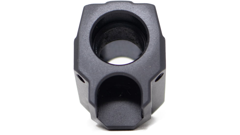 Faxon Firearms EXOS-525 Pistol Compensator, SIG P365/P365 XL, 9mm, Black, 816341026223