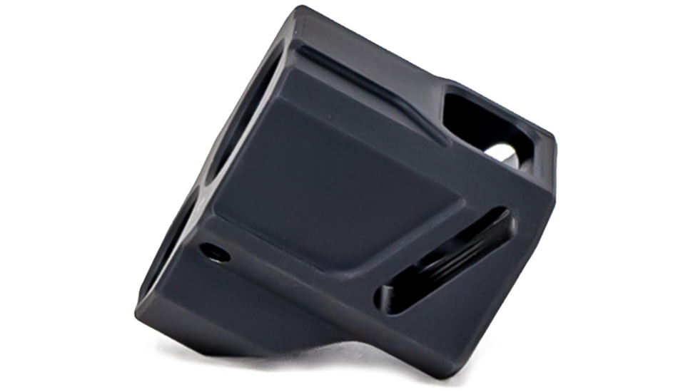 Faxon Firearms EXOS-543 Pistol Compensator, Glock Gen 4 19/17/34, 9mm, Black, 816341026452