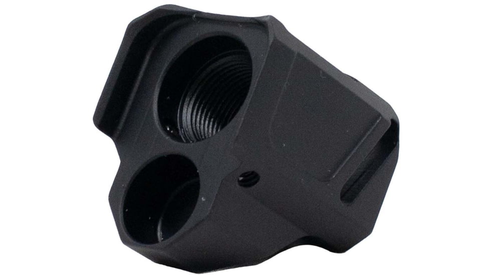 Faxon Firearms EXOS-553 Glock Pistol Compensator, Gen 5, Black, FF-P-A-COMP-DS-G-03
