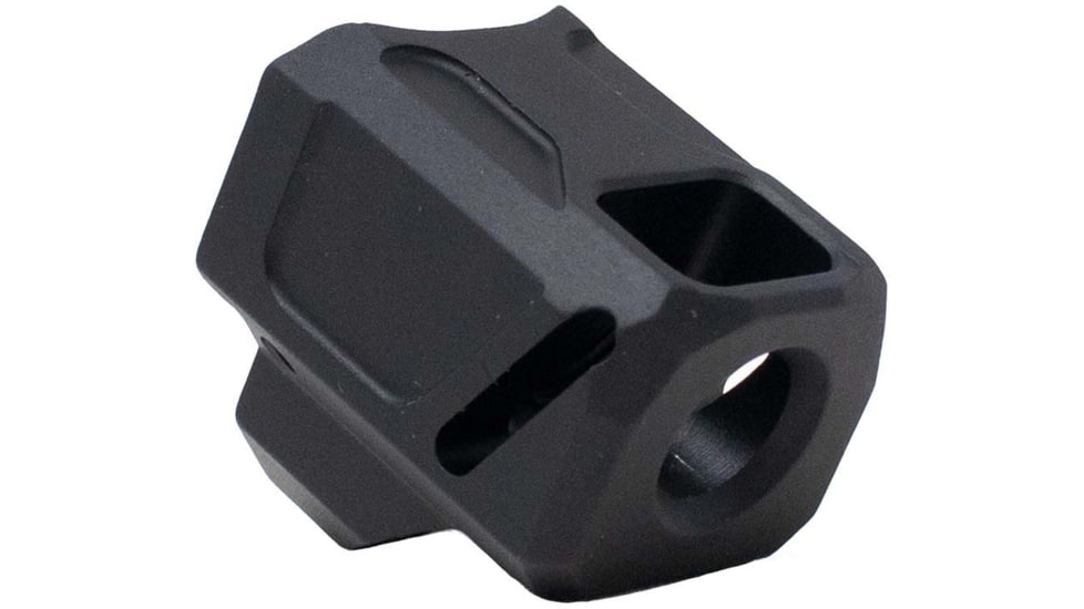 Faxon Firearms EXOS-553 Glock Pistol Compensator, Gen 5, Black, FF-P-A-COMP-DS-G-03