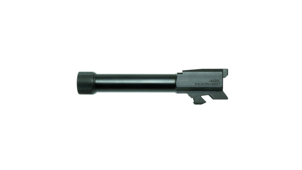 Faxon Firearms Duty Series Glock 43 9mm Luger Threaded Pistol Barrel