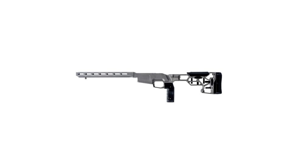 Faxon Firearms Faxon/MDT Chassis, Skeleton Rifle Stock, Vertical Grip, Tactical Grey, FF-700-Chassis-03-01