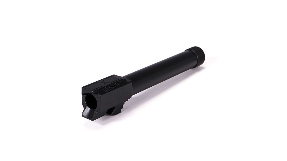 Faxon Firearms G17 Barrel, Full-Size, Gen 1-4, 9mm SAAMI, 4150 QPQ, Threaded Barrel, Black Nitride, GA910N17NGQ-T