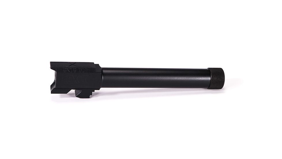 Faxon Firearms G17 Barrel, Full-Size, Gen 1-4, 9mm SAAMI, 4150 QPQ, Threaded Barrel, Black Nitride, GA910N17NGQ-T