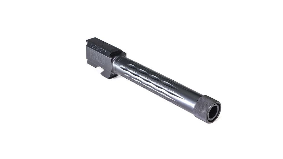 Faxon Firearms G17 FLAME Barrel, Match, Full-Size, Gen 1-4, 9mm SAAMI, 416-R QPQ, Threaded Barrel, Black Nitride, GB910N17LGQ-T