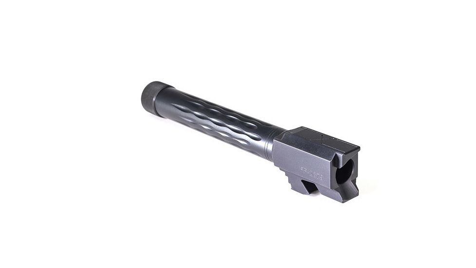 Faxon Firearms G17 FLAME Barrel, Match, Full-Size, Gen 1-4, 9mm SAAMI, 416-R QPQ, Threaded Barrel, Black Nitride, GB910N17LGQ-T