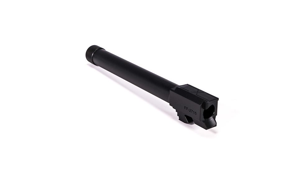 Faxon Firearms Duty Series Barrel for G34, Competition, Gen 2-4, 9mm, 4150, QPQ Nitride, Threaded, GA910N34NGQ-T