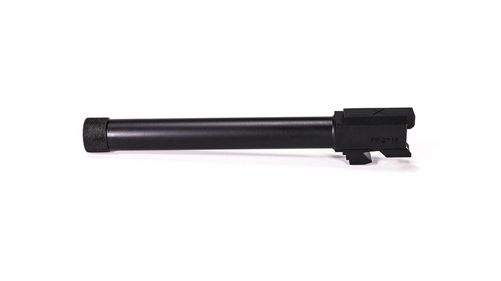 Faxon Firearms G34 Barrel, Competition, Gen 1-4, 9mm SAAMI, 4150 QPQ, Threaded Barrel, Black Nitride, GA910N34NGQ-T