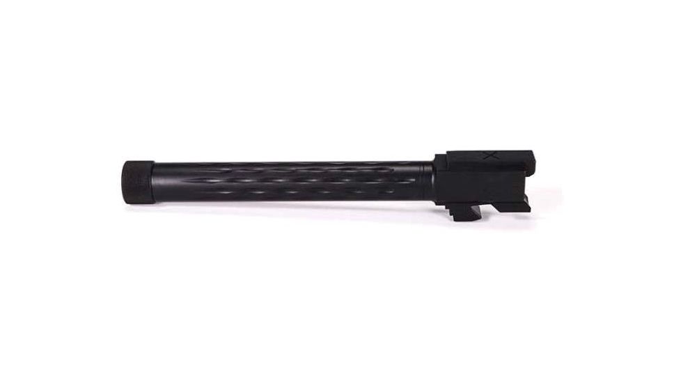 Faxon Firearms G34 FLAME Barrel, Match, Competition, Gen 1-4, 9mm SAAMI, 416-R QPQ, Threaded Barrel, Black Nitride, GB910N34LGQ-T