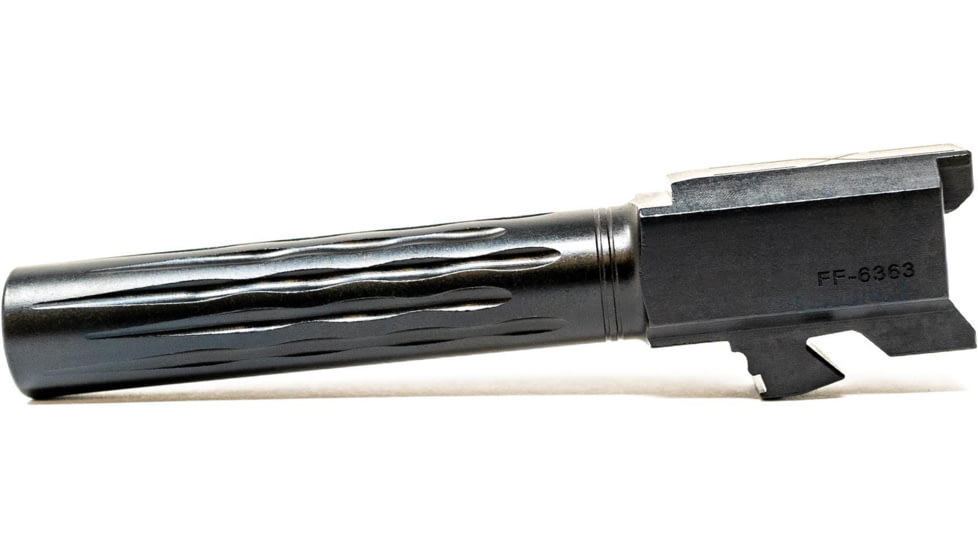 Faxon Firearms Gen 2-5 Match Pistol Barrel w/ Patented Flame Fluting, Glock, Glock 19, 9mm, 1-10 Twist, Non Threaded, Polished Copper PVD, GB910N19LGQ-N-PCOP