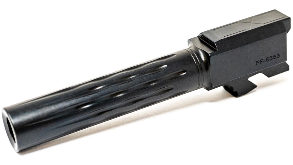 Faxon Firearms Gen 2-5 Match Pistol Barrel w/ Patented Flame Fluting, Glock, Glock 19, 9mm, 1-10 Twist, Non Threaded, Polished Copper PVD, GB910N19LGQ-N-PCOP
