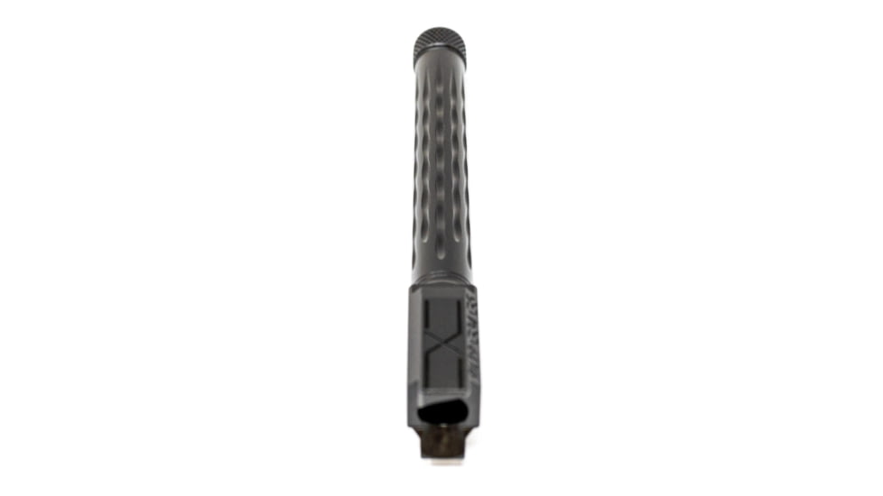 Faxon Firearms Gen 5 Match Pistol Barrel w/ Patented Flame Fluting, Glock, Glock 34, 9mm, 1-10 Twist, 1/2x28, Black, GB910N345LGQ-T