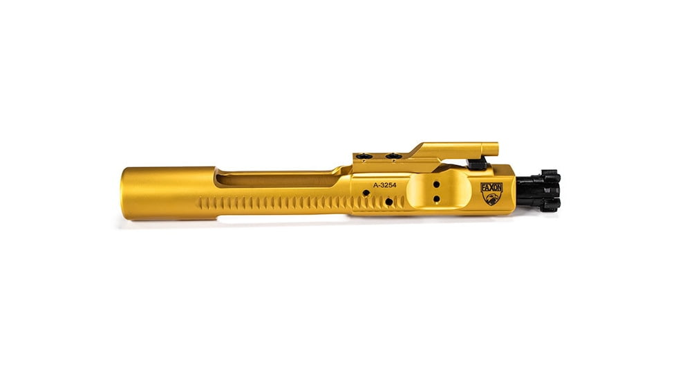 Faxon Firearms 5.56 M16 Bolt Carrier Group, Nitride, TiN PVD, FF556BCGCNITRIDE-TiN