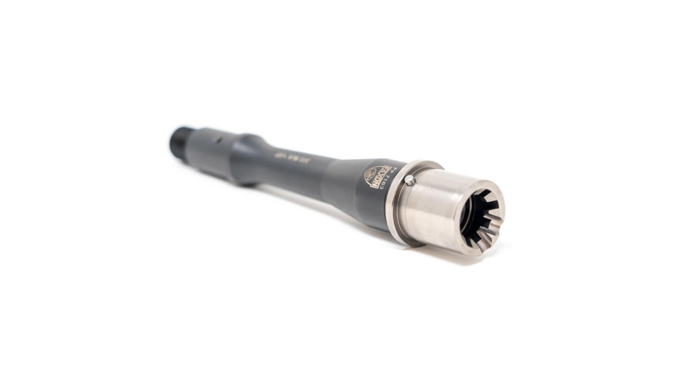 Faxon Firearms Match Barrel, AR Platform, AR-15, 300 BLK, 6in, Gunner, Pistol Length, 1-5 Twist, 5/8x24 Thread, Black, 15B35P6NGQ-5R-NP3