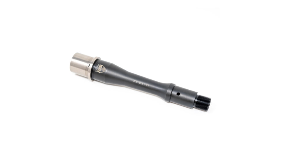 Faxon Firearms Match Barrel, AR Platform, AR-15, 300 BLK, 6in, Gunner, Pistol Length, 1-5 Twist, 5/8x24 Thread, Black, 15B35P6NGQ-5R-NP3