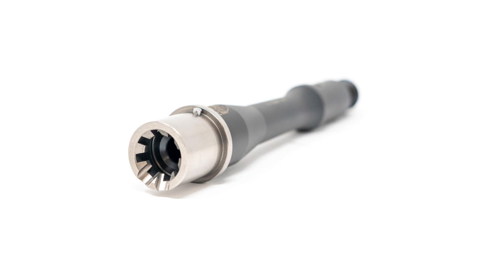 Faxon Firearms Match Barrel, AR Platform, AR-15, 300 BLK, 6in, Gunner, Pistol Length, 1-5 Twist, 5/8x24 Thread, Black, 15B35P6NGQ-5R-NP3