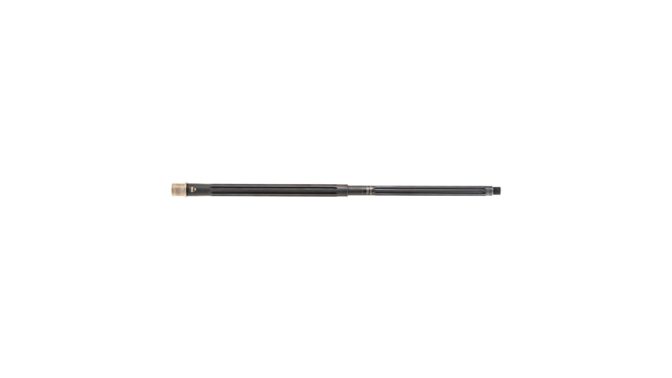 Faxon Firearms Match Barrel, AR Platform, AR-15, 6mm ARC, 24in, Heavy Fluted, Rifle Length, 1-7.5 Twist, 5/8x24 TPI Thread, Black, 15BARC75R24FHQ-5R-NP3