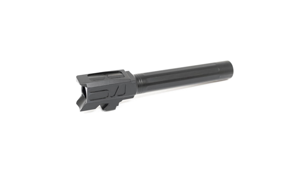 Faxon Firearms Match Pistol Barrel, Glock, Glock 48, 9mm, 1-10 Twist, Non Threaded, Straight Fluted, Black, GB910N48SGQ-N