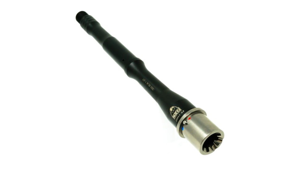 Faxon Firearms Match Series AR-15 .300 AAC Blackout Threaded Barrel, 9 inch, Gunner, Pistol Length, 1-5 Twist, 5/8x24, Nitride, Black, 15B35P9NGQ-5R-NP3