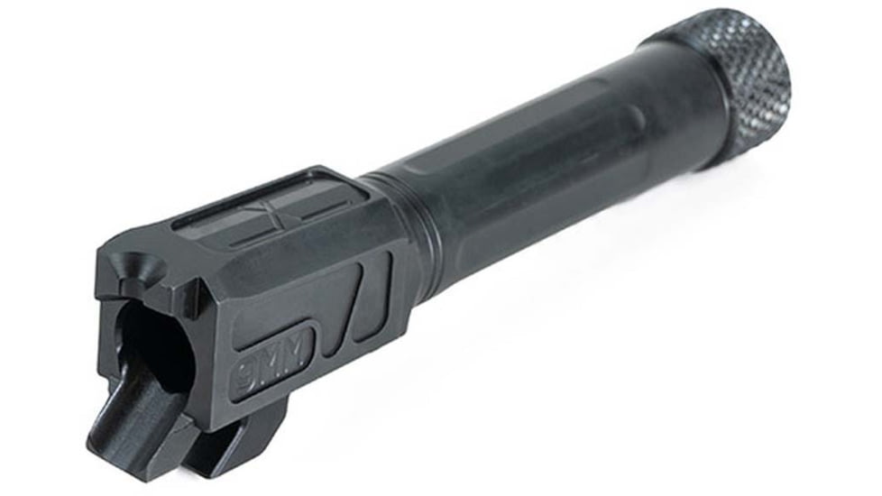 Faxon Firearms Match Series M&amp;P Shield Barrel, 9mm Caliber, 416-R, Nitride, Threaded, Black, M&amp;PB910NSSOQ-T