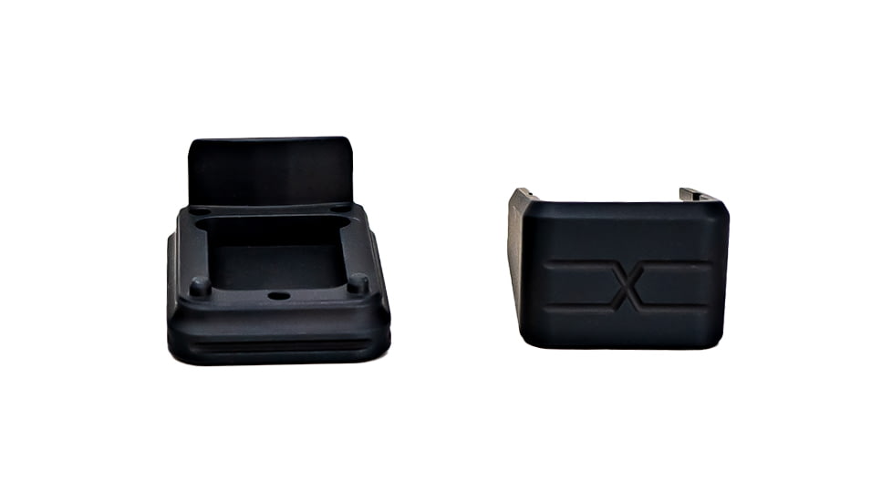 Faxon Firearms Modular Mag Extension, Glock 19, 9mm, 3-Round, Black, 816341026094-3RD