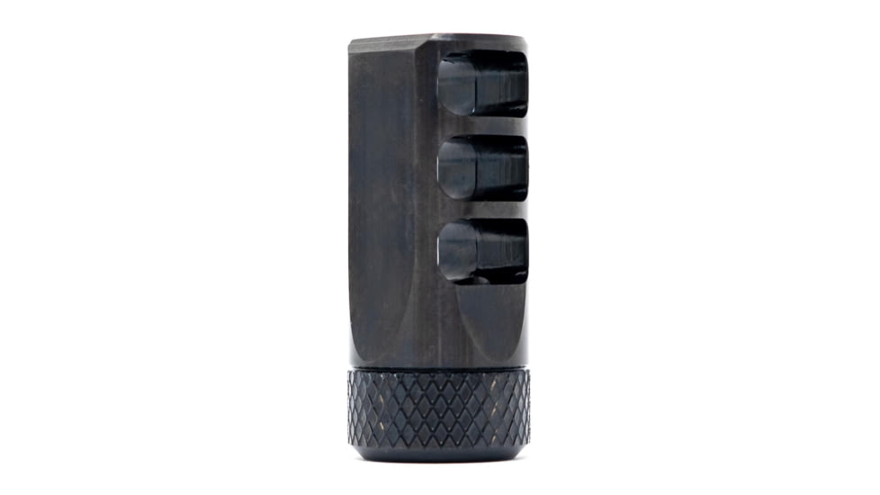 Faxon Firearms Muzzlok 3 Port Muzzle Brake, 8.6 BLK, M18x1.5, Black, FFMD863PMBSQPQ