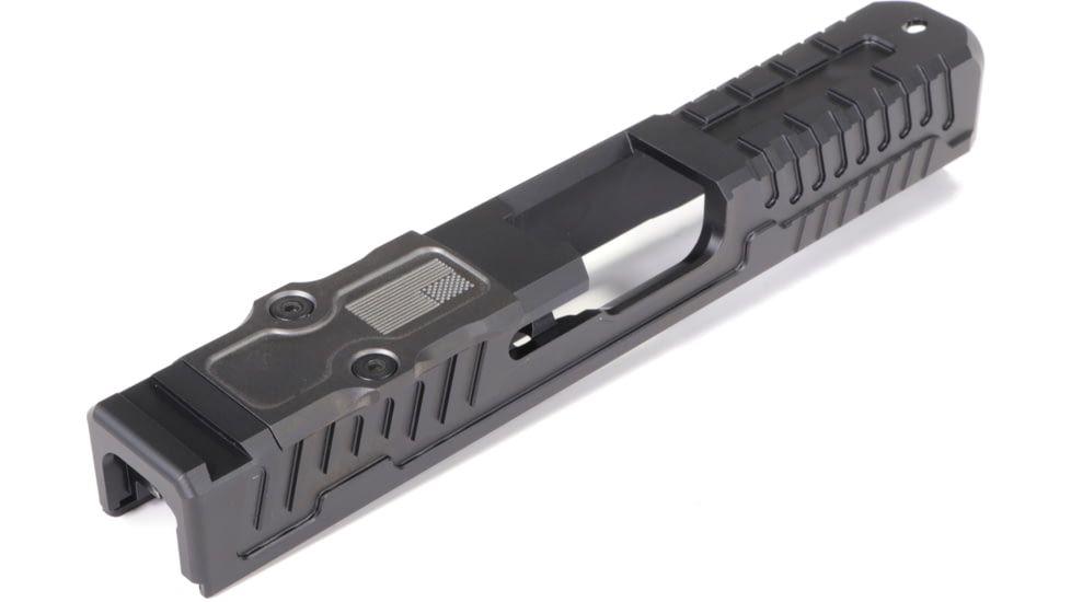 Faxon Firearms Patriot Glock 19 Compact 9mm Pistol Slide, Gen 3, RMR Cut, Black, G19BCPRMR-01