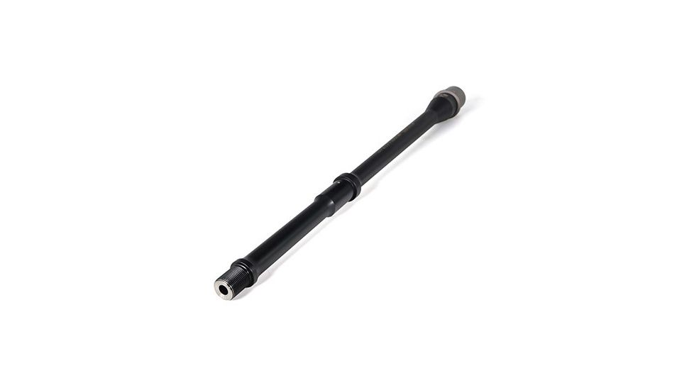 Faxon Firearms .223 Wylde Pencil AR -15 Rifle Barrel, Mid-Length, 416-R Stainless QPQ Nitride, 5R, NP3 Extension, Black Nitride, 14.5, 15BW8M14NPQ-5R-NP3