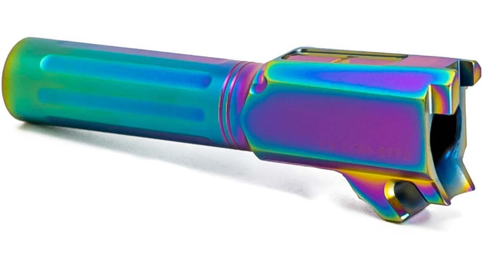 Faxon Firearms SIG Sauer P365 Non-Threaded Barrel, 9mm Caliber, 416-R Stainless Steel, Chameleon PVD, Multi, 365B910NFSOQ-N-NCR