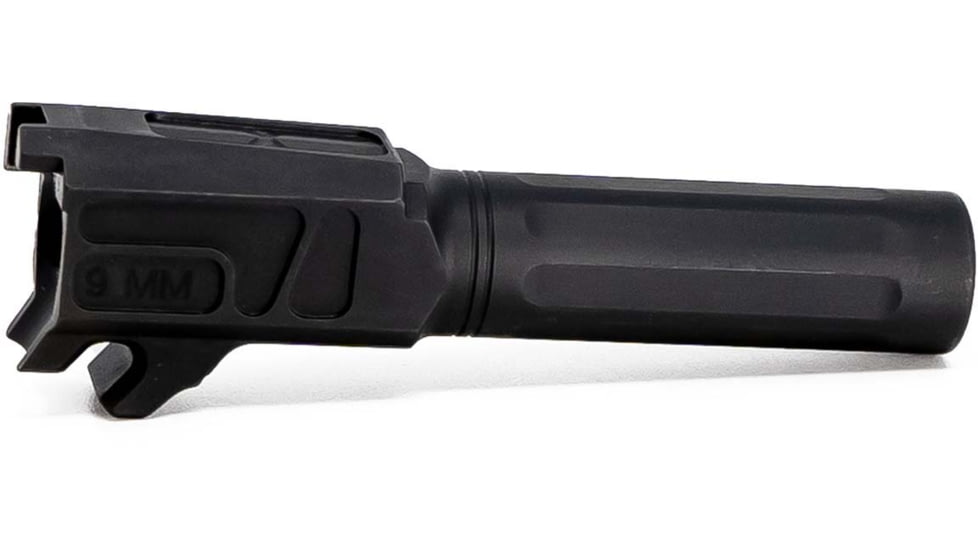 Faxon Firearms SIG Sauer P365 Non-Threaded Barrel, 9mm Caliber, 1-10 Twist, 416-R Stainless Steel, Nitride, Black, 365B910NFSOQ-N