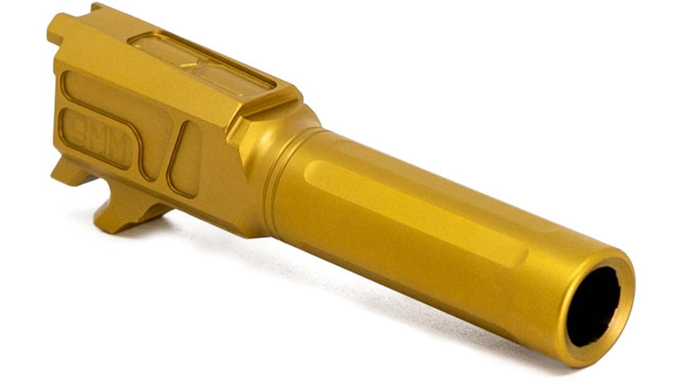 Faxon Firearms SIG Sauer P365 Non-Threaded Barrel, 9mm Caliber, 416-R Stainless Steel, TiN PVD, Gold, 365B910NFSOQ-N-TIN